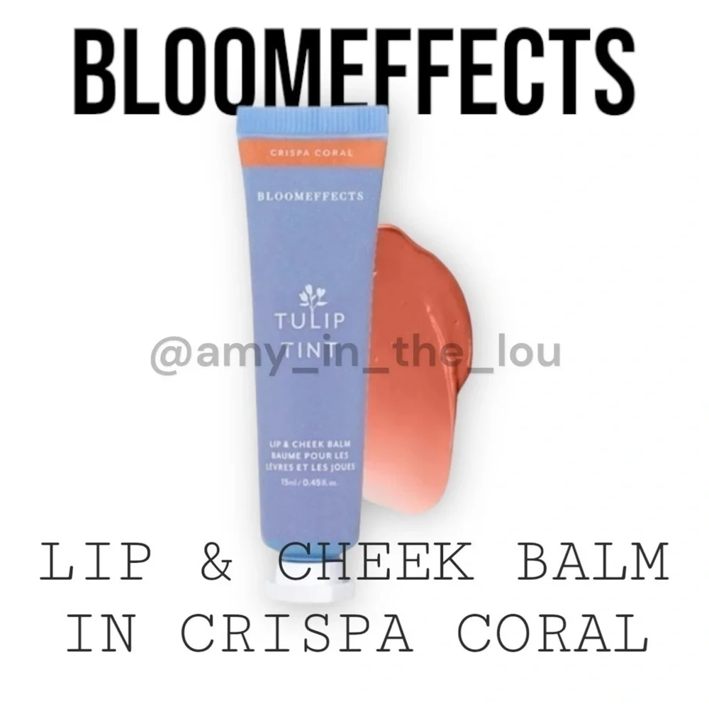 Lip & Cheek Balm in Crispa Coral by Bloom Effects